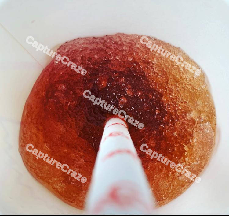 Close Up Of Slushie